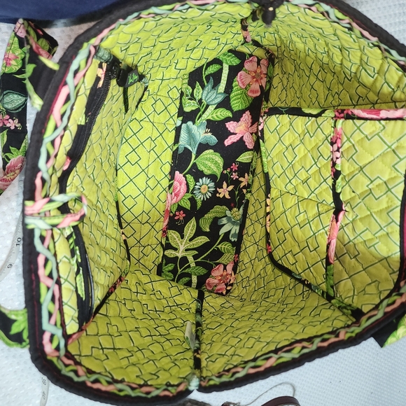 VERA BRADLEY EUC XL TIC TAC TOTE PATTERN SHOPPER TOTE BAG - Picture 7 of 9